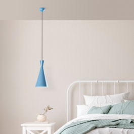 Opviq Lámpara de araña Tom - 3541 - Azul claro